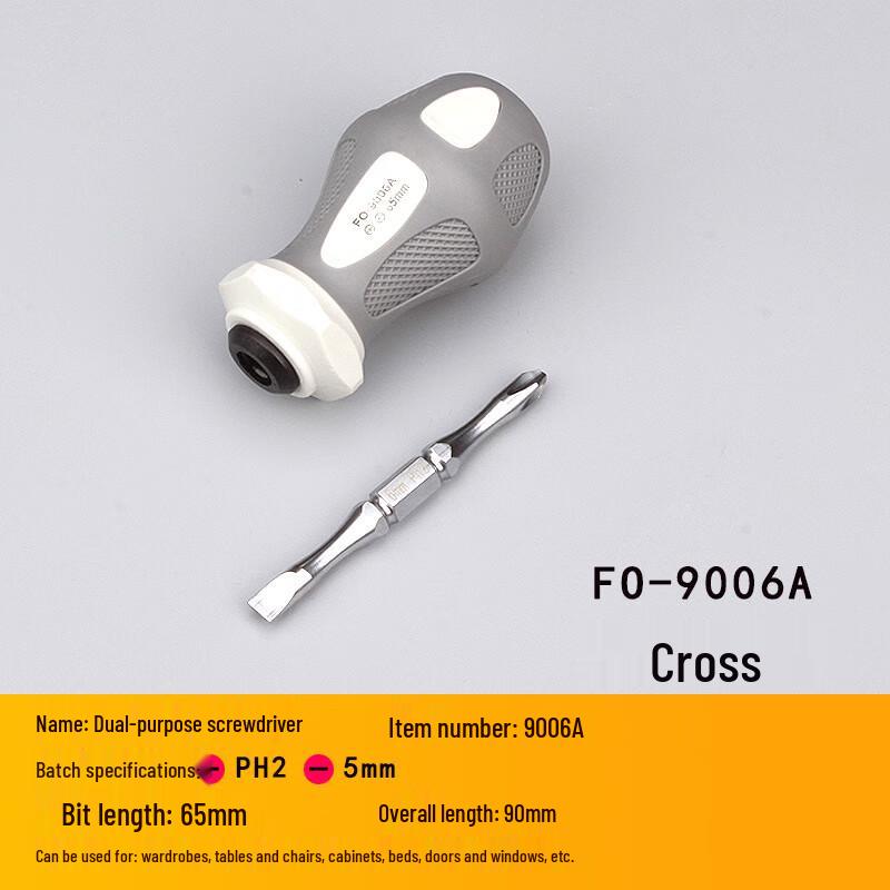 WEDO Stubby Phillips/Flathead Screwdriver CN plug (adapter included)