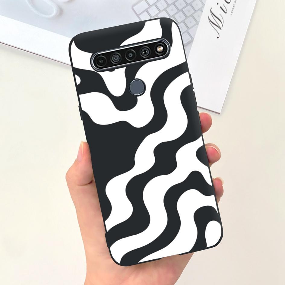 Für LG K51S Hülle LMK510EMW LM-K510 Stoßfeste Abdeckung Niedliche Astronauten Weiche Silikon Handyhüllen Für LG K41S LM-K410 LMK410EMW Coque