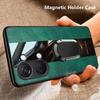 Husă de telefon cu inel magnetic pentru OnePlus Nord 3 5G, husă luxoasă din piele pentru One Plus Nord3, husă elegantă, bumper din silicon rezistent la șocuri