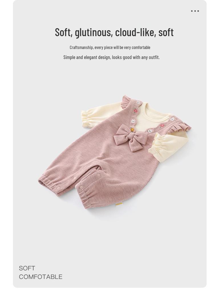 DUUDUU Baby Girl Spring 2026 Collection: Newborn Bodysuits & A-Class Jumpsuits