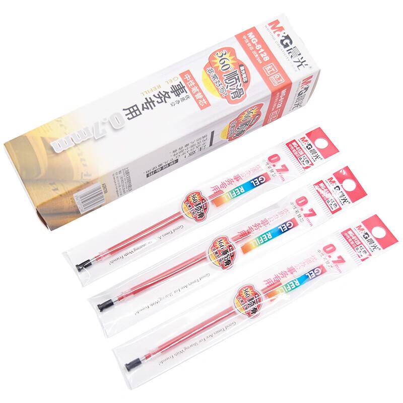 M&G Gel Pen Refill, Red, 0.7mm