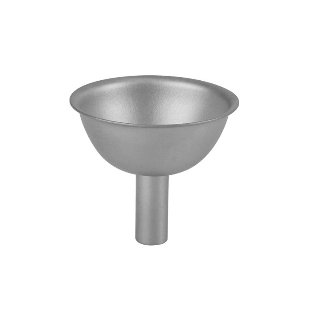 

Odorless Mini Funnel Pure Titanium Titanium Flask Funnel Portable Filling Funnels Household серебряный