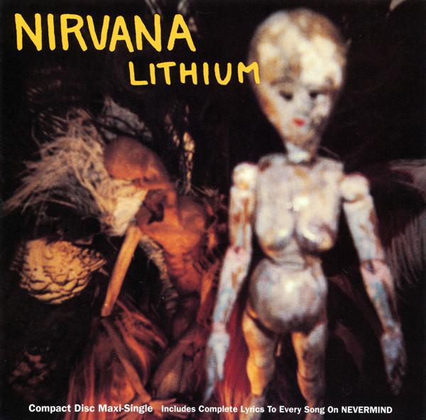 CD NIRVANA Lithium DGCDM21815 dgc 1992 US Rock Б/у