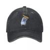 Grizzy Cartoon Tabodi Unisex Baseballkappen Used Gewaschene Hüte Kappe Vintage Outdoor Laufen Golf Geschenk Sonnenschutzmütze