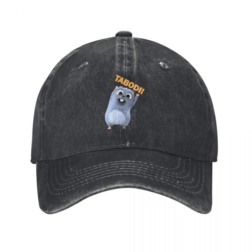 Grizzy Cartoon Tabodi Unisex Baseballkappen Used Gewaschene Hüte Kappe Vintage Outdoor Laufen Golf Geschenk Sonnenschutzmütze