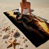 Firefighter In Action Beach Towel, Super Soft Microfiber, Gift for Her/Him, Birthday, for Pool, Beach, Travel, Home Decor Fan gifts