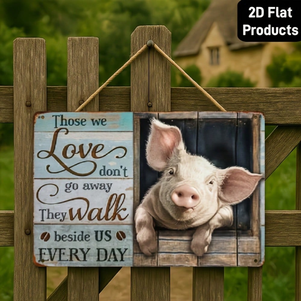 Vintage Metal Sign Retro Wall Art Home Decor 20x30cm