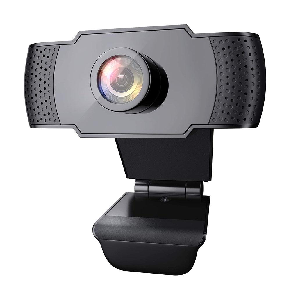 

1080P Ultra-clear USB Webcam Video Web Camera for Windows Mac OS Online Activity чорний
