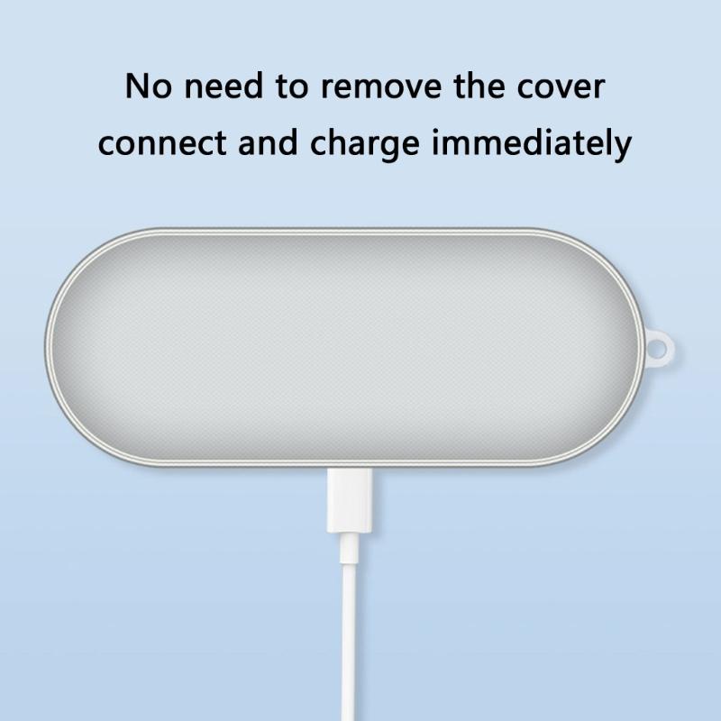 Earphone Cover Shockproof Wrap Case Antiscratch Guard Washable Soft TPU Housing Shell Enhances Grip Suitable for WF-C510