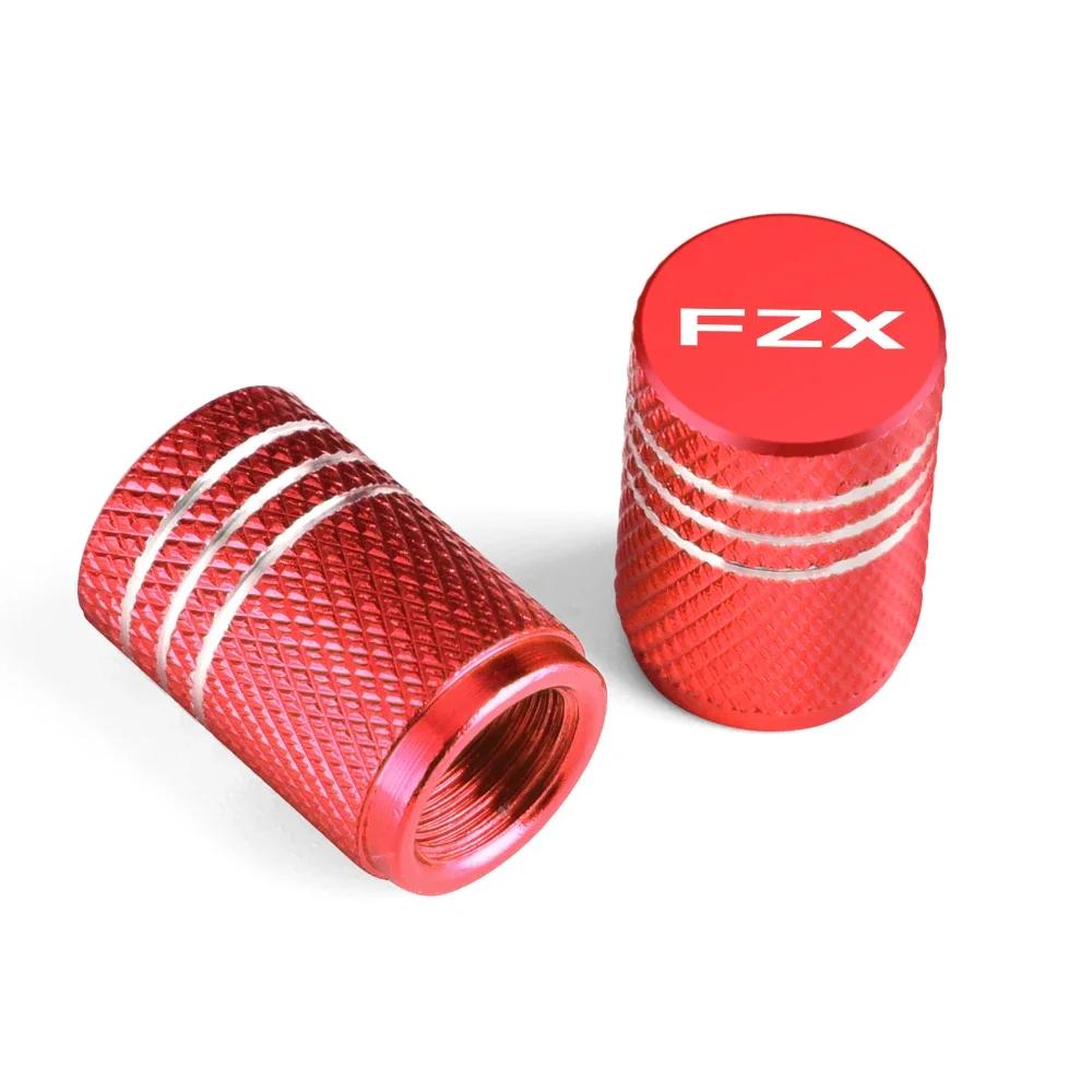 

2pcs Motorcycle Accessories Metal Wheel Tire Valve Caps Air Port Stem Cover Airtight Dustproof For YAMAHA FZX 150 250 700 750 червоний