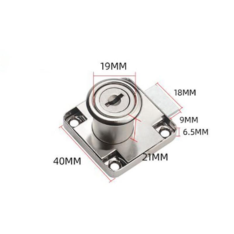 4x Locks & 8 Keys Cam Furniture Lock Door Cupboard Cabinet Letter Mailbox Drawer