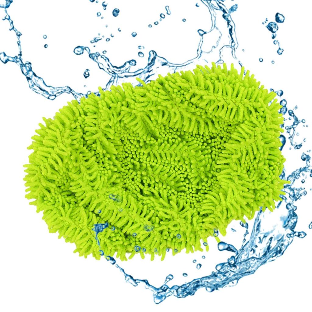 1 Stuk Microvezel Dweildoek, Schuurgedeelte, Huishoudelijke Badkamerreiniging, Swiffer Platte Dweilen, Herbruikbaar, Geschikt voor 25x11,5cm Dweil