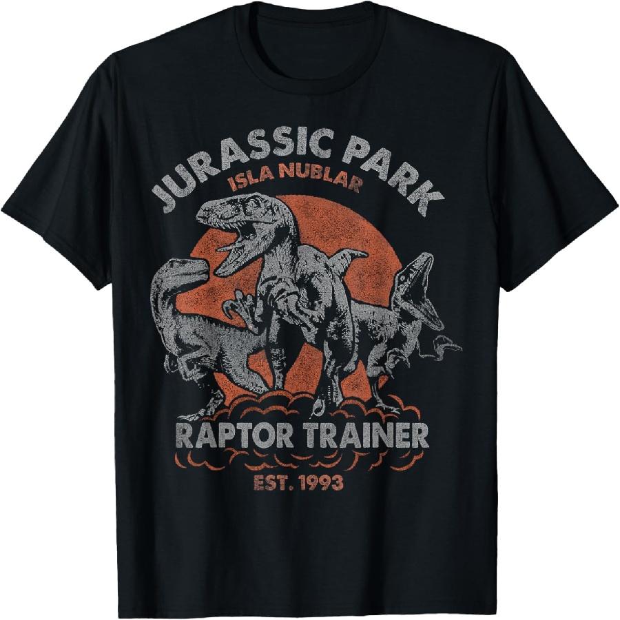 

Jurassic Park Raptor Trainer T-Shirt XXXXXL чорний