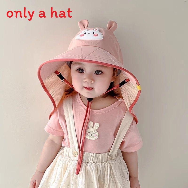 Kids Summer Sun Hat With Large Brim And Spf Protection For Outdoor Play