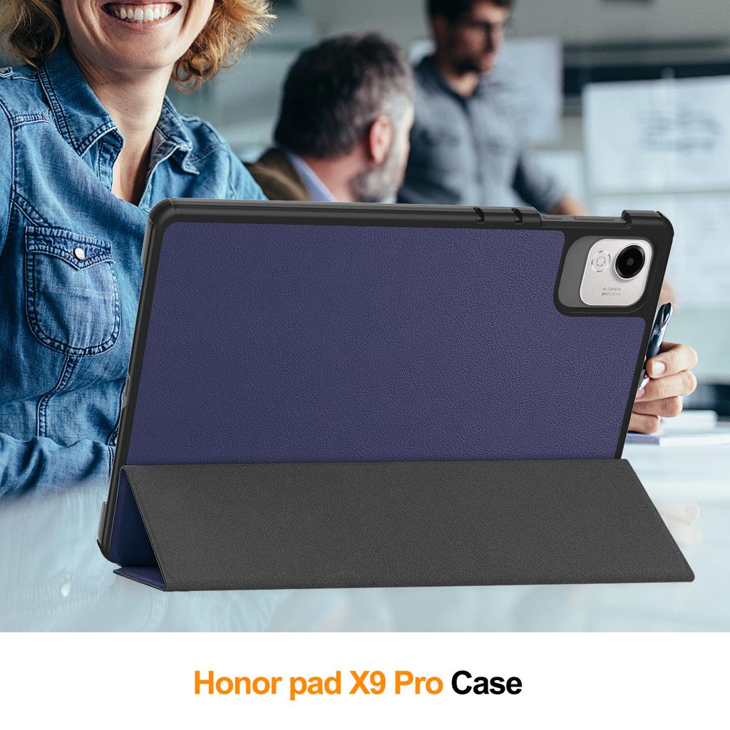 Pro Honor Pad X9a Pouzdro Proti Pádu Kožený Stojan Kryt na Tablet