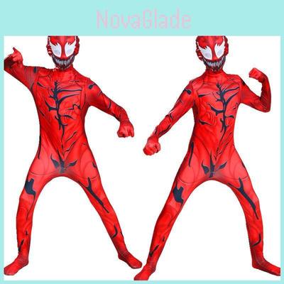Venom Let There Be Carnage Jumpsuit Cletus Kasady Cosplay For Adult And Kids