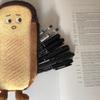 1pcs Cookie Pencil Case Bread Pencil Case Toast Pencil Case  Unisex Stationery Large Capacity Portable Bag Cosmetic Pouch