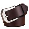 Men's Genuine Leather Belt, Pin Buckle Casual and Fashionable Leather Belt, Men's Youth Simple Jeans Belt