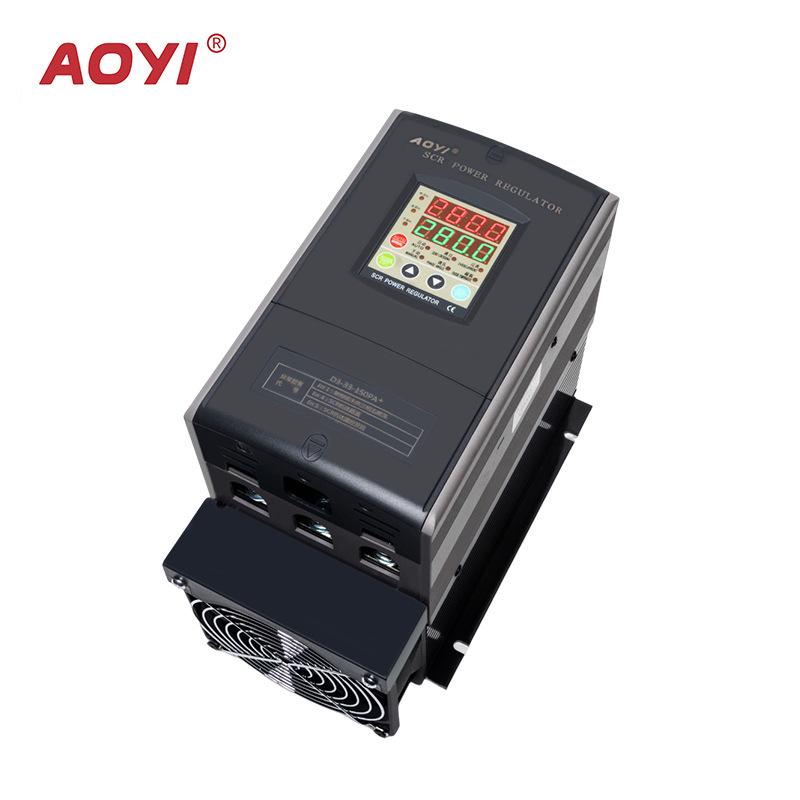 AOYI Digital Power Regulator D3-33-120PA: Adjustable, Switchable Three-Phase Three-Wire Voltage and Power Control.
