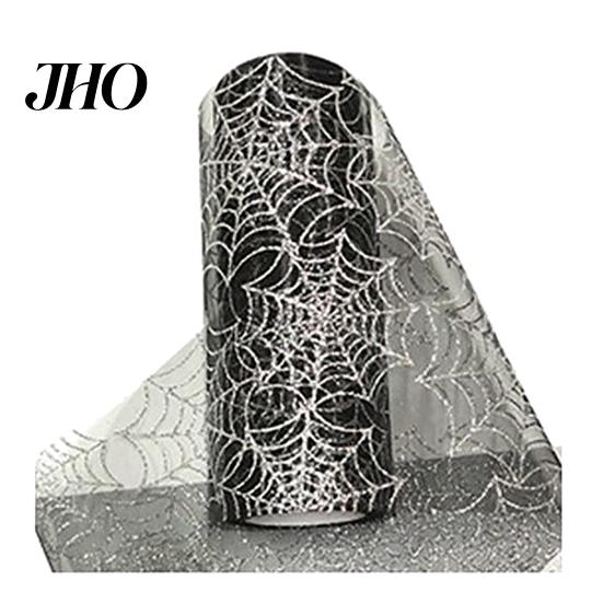 Spider 1 Roll Tulle Easy to Use Ornamental Multi-purpose Web Halloween Wall Decorating for Home