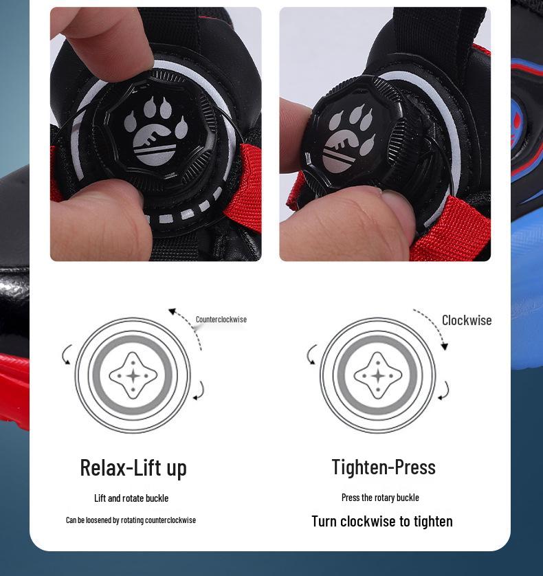 2025 Boys' Non-Slip Leather Basketball Shoes for Older Children & Primary School – Autumn/Winter Style for Running