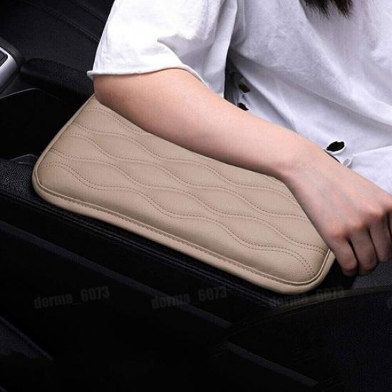Auto Armrest Pad Cover Center Console Box PU Leather Cushion Mat Car Accessories
