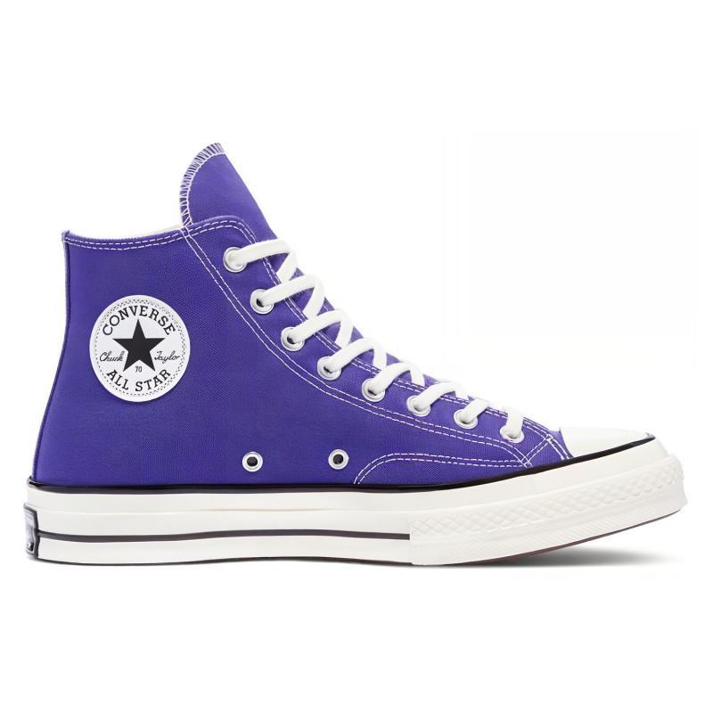 Converse Chuck Taylor All Star Comfortable and Versatile High Top Canvas Shoes Unisex Blue