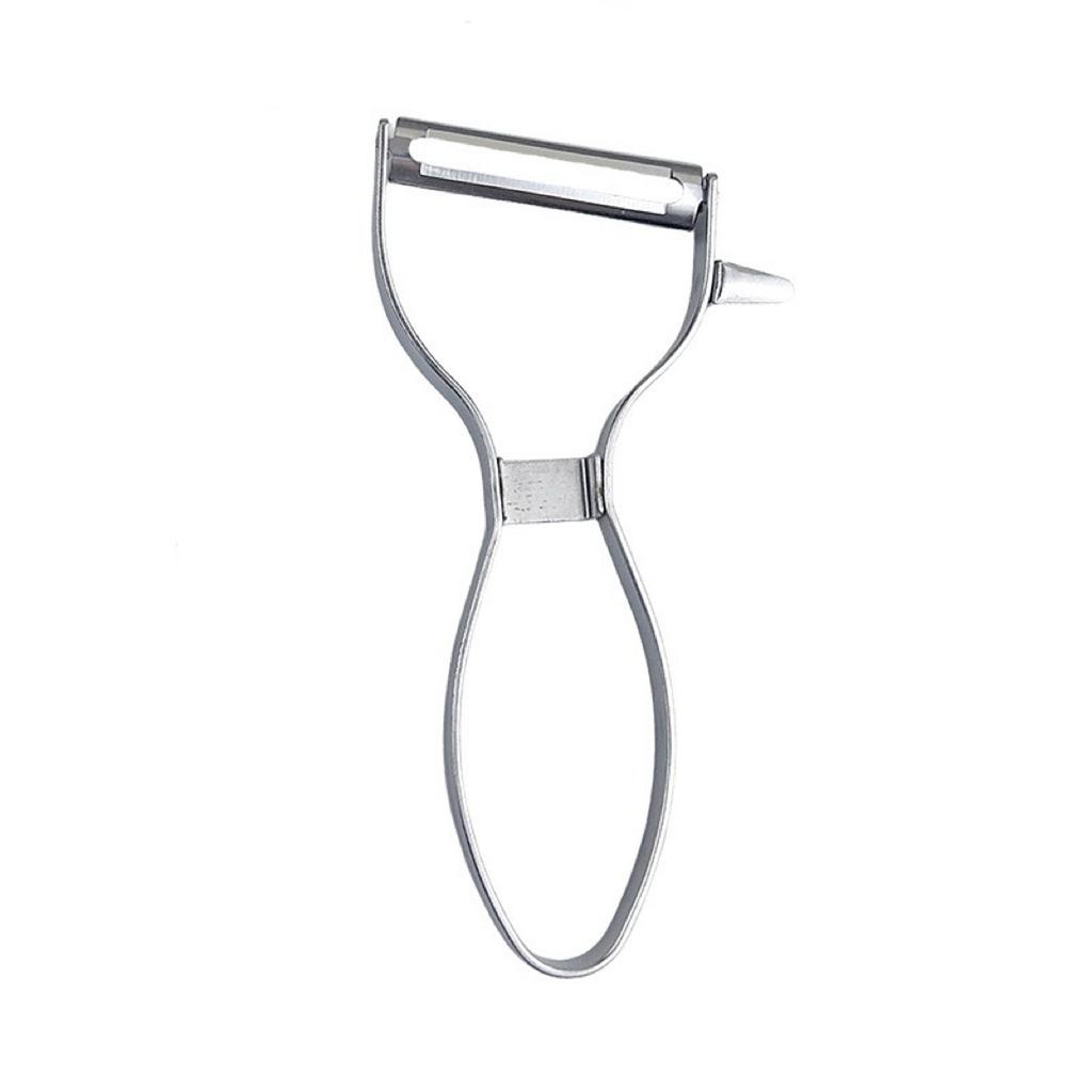 Stainless Steel Vegetable Peeler with Ergonomic Handle and Angled Blade for Kitchen Use Fruit and Potato Peeling Tool Durable Design
