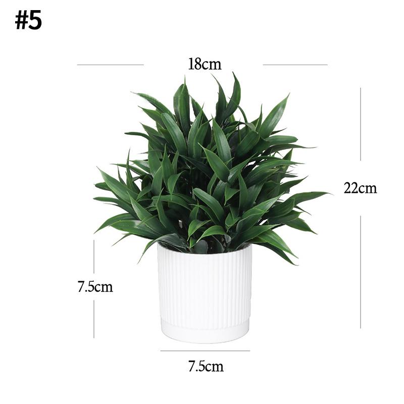 Fake Plant Potted Workspace Table Accessorie Wedding Accessorie Artificial Flower Ornament Household Decoration Room Desktop Decor