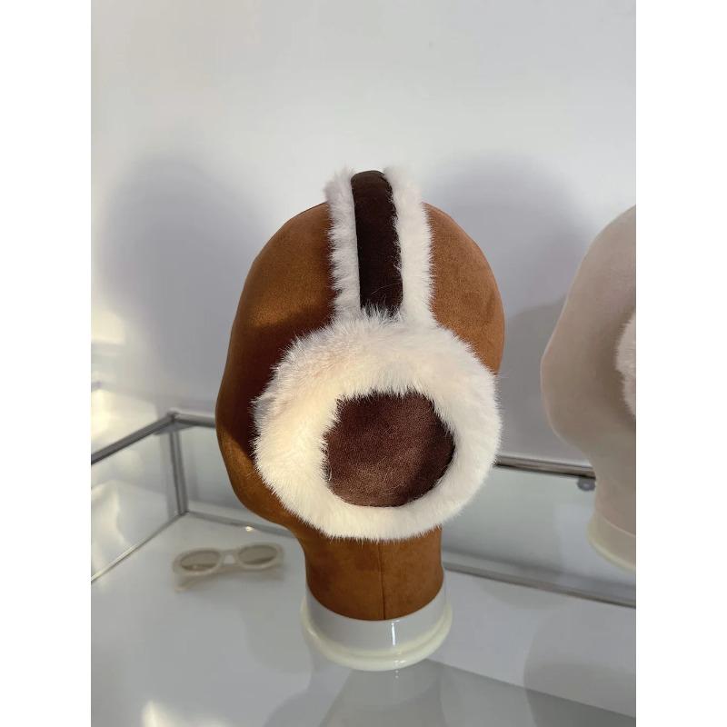 Plush Earmuffs Warmer Foldable Soft Ear Cover for Women Men Winter Earflap Outdoor Cold Protection Ear Pads Ear-Muffs Ear Cover