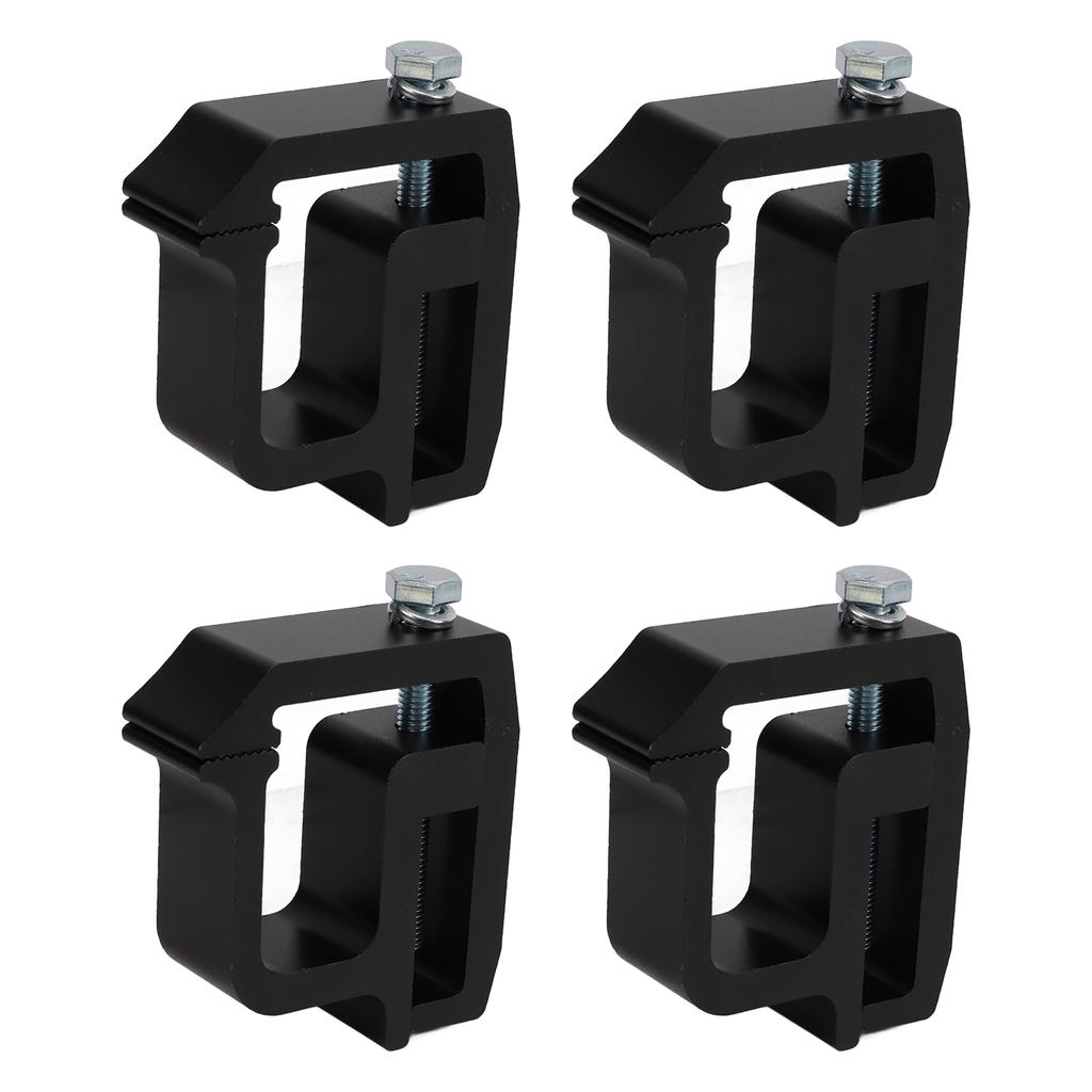 Truck Cap Topper Mounting Clamps Aluminum Replacement for CHEVY Silverado Sierra 1500 2500 3500