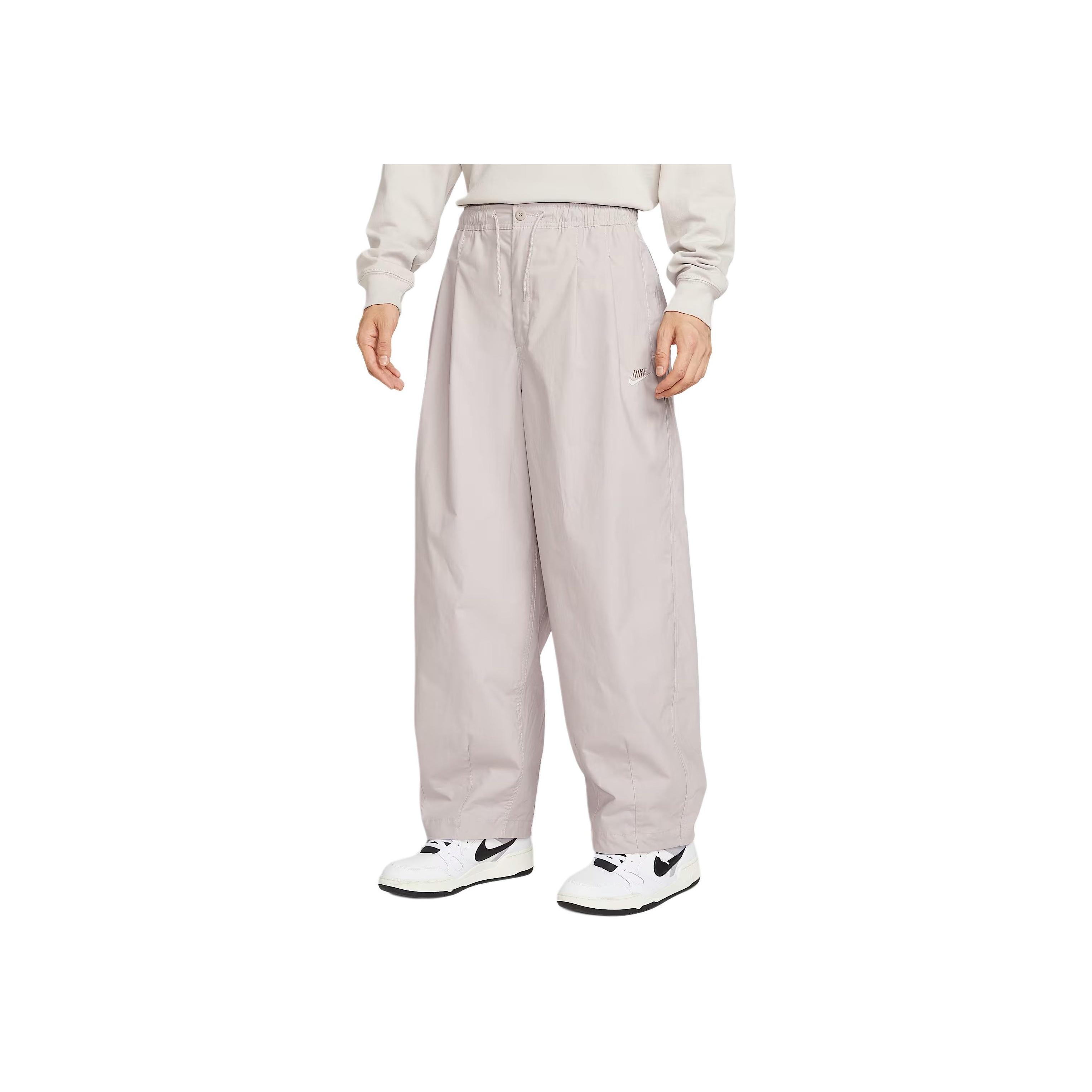 

Nike Embroidered Logo Lantern Casual Pants Men bottoms Academy-Gray HJ1974-009 M