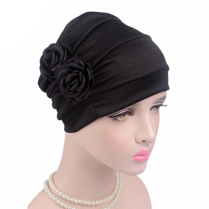 New Women Hijab Turban Hat Lady Cancer Chemo Hair Loss Cap Head Scarf Wrap Cover