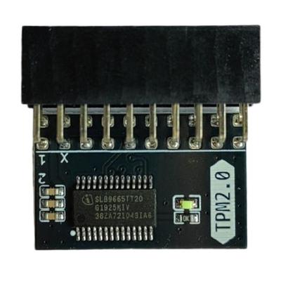 Motherboard Compatible TPM 2.0 Security Module With Encrypted Key Storage Functionality