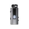 K92 Bluetooth 6.0 Lavalier Business Headset Call 30h/Music 50h Vibration Reminder LED Digital Display With Mic Wireless Earphone