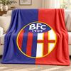Bologna Football Club blanket Flannel Blanket Soft Cozy Plush Throw for Sofa Bed Lightweight Home Decoration Outdoor camping
