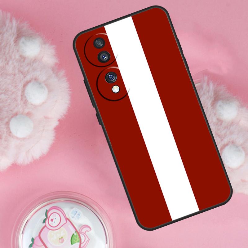 Latvia Flag Case For Honor Magic 7 5 6 Lite Pro Honor 200 Pro 50 70 90 X9b X9a X8b X8a X8 X9 X9c Cover