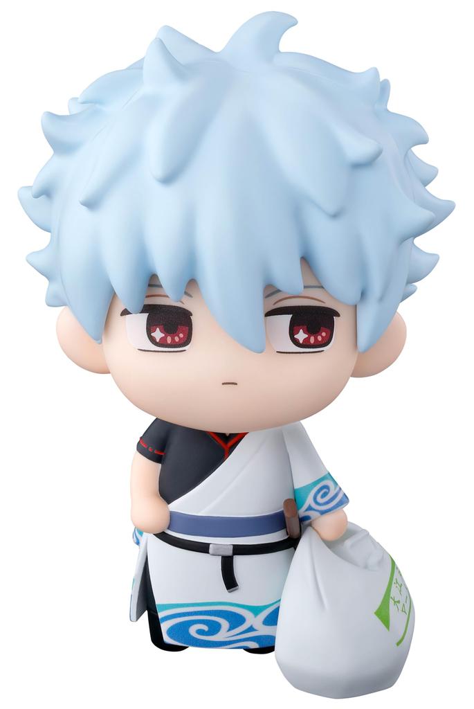 Rowtashii Noise Tekupiku Gintama Sakata Gintoki, approximately 105mm PVC & ABS painted action figure