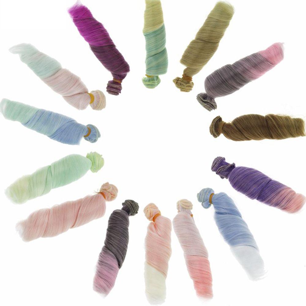 5CM 1//4 1//3 BJD SD Doll Fringe Hair Toy Toupee Short Curly Wigs Mini Tresses