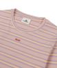 SUNDAY FRUIT MARKET W) Sun Stripe Ls Tee Pink