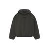 Sudadera con Capucha de Cuello Alto Pullover SS24 en Forro Polar Tops para Hombre Negro Tinta 202SP244260F