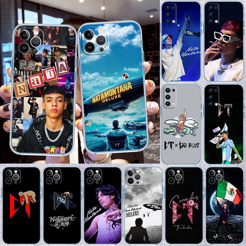 Natanael Cano Transparent Phone Case for Motorola Moto G40 G04 G05 One Ace Action Fusion + Plus Hyper Macro Vision Zoom
