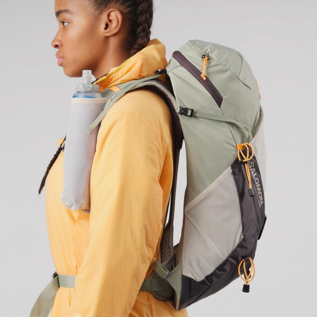 Salomon AEROTREK 18 Trekking 2025 Eisen Damenrucksack, Modell, LC2467700, Seagrass/Silver Cloud/Nine