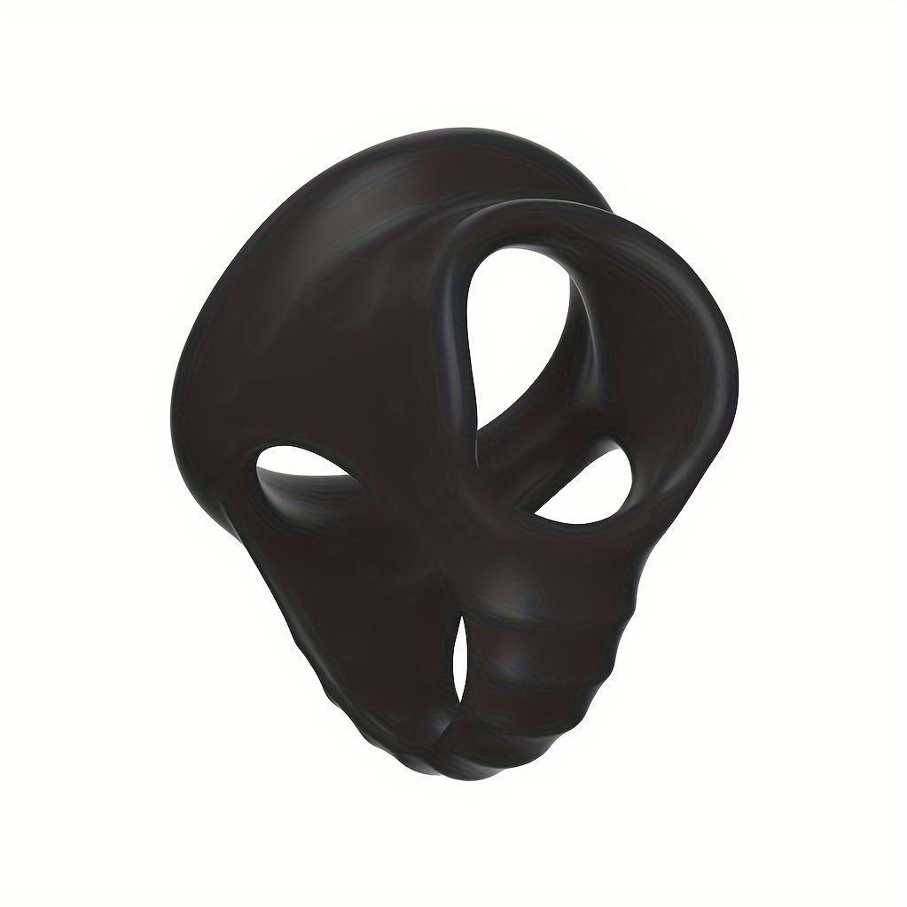 Triple Silicone Cock Rings for Men - Ultra-Comfortable, Stretchy Intimate Toys to Boost Pleasure | Body-Safe Design