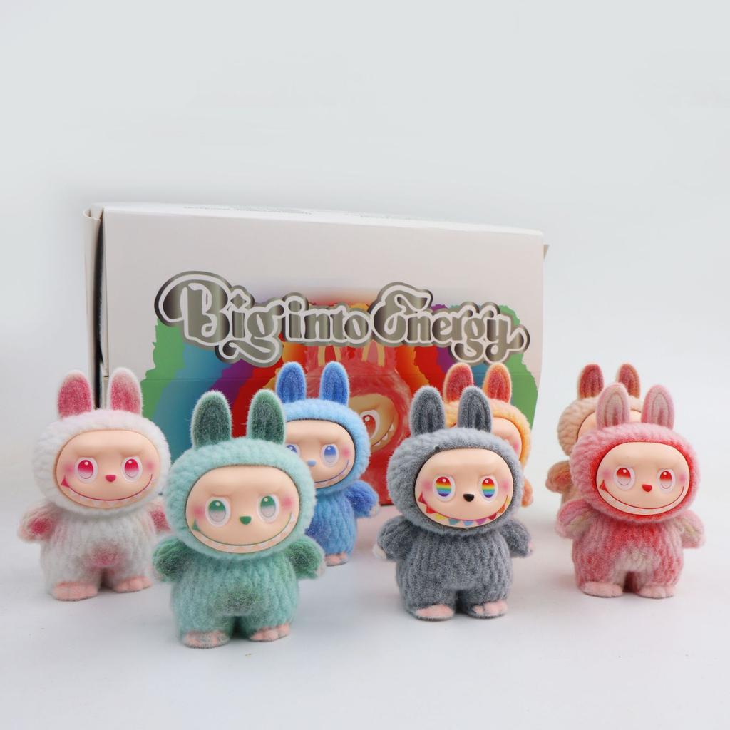 Flocking Rab Blind Box Doll Resin Large Figure Tide Play Blind Bag Doll