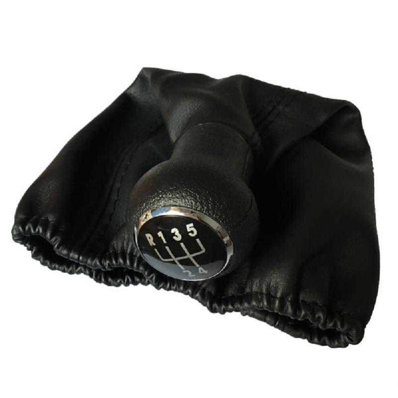 For Volkswagen VW POLO 6N 6N2 Golf 3 MK3 Vento Lupo 1996 1997 1998 1999 2000 2001 5 Speed Car Shift Knob Gear Knob With Leather