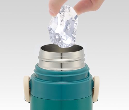 Skater Kids' Water Bottle, 470ml, Direct Drink, Pokemon Snorlax Design, 24cm, for Boys and Girls, Insulated, Stainless Steel, Lightweight, Sports Bott