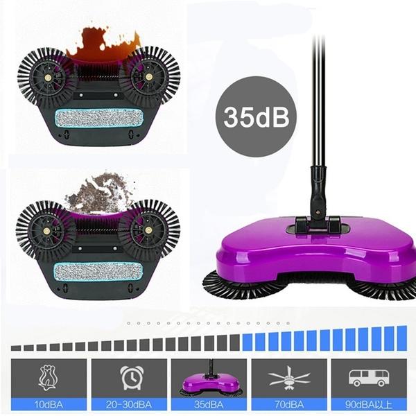 Buy 1 Set of Spin Hand Push Sweeper Broom Household Floor Cleaning Mop Without Electricity for Home Office at affordable prices — free shipping, real reviews with photos — Joom