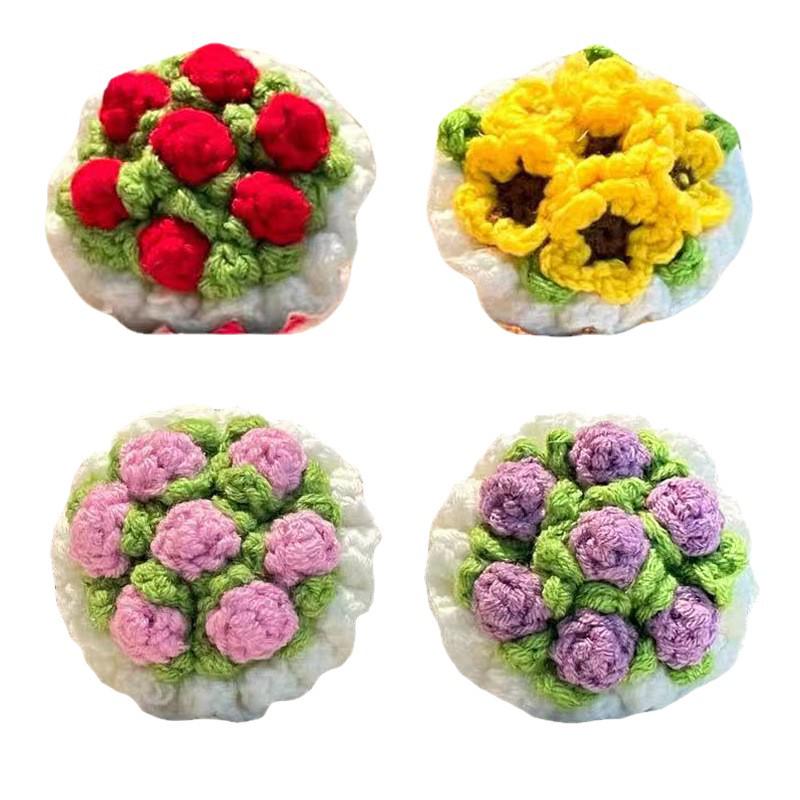 Ручная работа, Мини-плетеный букет, Брелок-шарм ML004