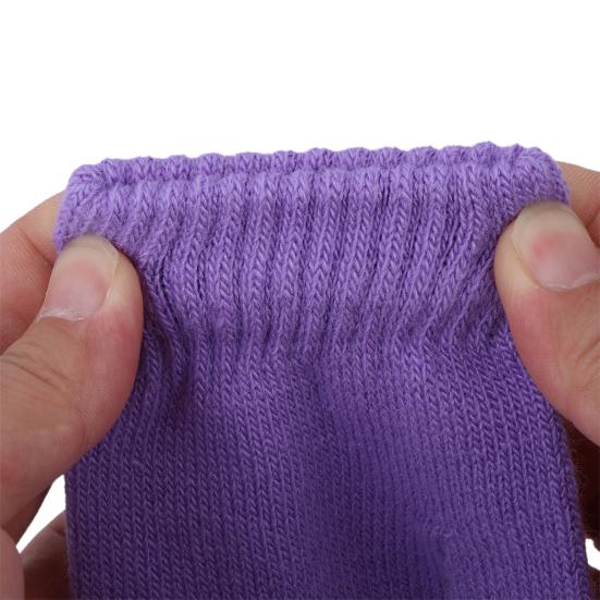 30 Pairs Toddler Winter Stretch Mittens, Solid Color Warm Kids Knit Gloves,